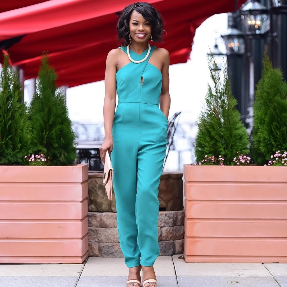 Teal Women's Jumpsuit